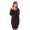 Damen Kleid Mini-Kleid mit Fledermaus Ärmel;