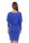 Damen Kleid Mini-Kleid mit Fledermaus Ärmel; Blau L/XL 40/42
