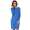 Damen Mini-Kleid klassisch Langarmkleid;