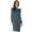 Damen Mini-Kleid klassisch Langarmkleid;