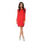 Kleid klassisch Mini-Kleid Rückenfreies Langarmkleid Top;