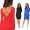 Kleid klassisch Mini-Kleid Rückenfreies Langarmkleid Top;