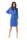 Damen Kleid mit Kordel Elegant 3/4 Arm Stylisch;