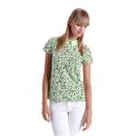 Damen Sommer Shirt in 5 Farben mit Kragen;