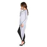 Longshirt mit verlängerte Saumenden Asymmetrisch;