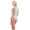 Damen Body Shirt V-Ausschnitt; Grau Meliert S/M 36/38