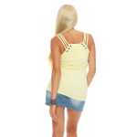 Damen Träger Sommer Shirt Top T-Shir;
