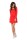 Damen Minikleid Klassisch; Rot/M/L 38/40