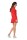 Damen Minikleid Klassisch; Rot/M/L 38/40
