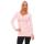 Longshirt Shirt Top Mini Kleid V-Ausschnitt ; Puderrosa XL/XXL 42/44