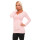 Longshirt Shirt Top Mini Kleid V-Ausschnitt ; Puderrosa XL/XXL 42/44