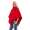 Damen Umhang Mantel Poncho Strickpullover Pullover Cardigan Sweater Stehkragen;