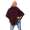 Damen Umhang Mantel Poncho Strickpullover Pullover Cardigan Sweater Stehkragen;