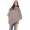 Damen Umhang Mantel Poncho Strickpullover Pullover Cardigan Sweater Stehkragen;