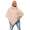 Damen Umhang Mantel Poncho Strickpullover Pullover Cardigan Sweater Stehkragen;