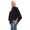 Damen Umhang Mantel Poncho Strickpullover Pullover Cardigan Sweater Stehkragen;
