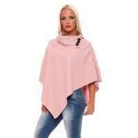 Damen Umhang Mantel Poncho Strickpullover Pullover...