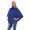 Damen Umhang Mantel Poncho Strickpullover Pullover Cardigan Sweater Stehkragen Cape;