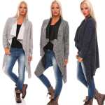 Damen Cardigan Sweater Jacke;