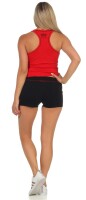 Damen 2 teiler Fitness Sport Short + Top;