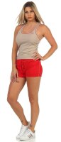 Damen 2 teiler Fitness Sport Short + Top;