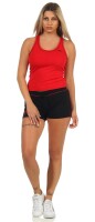 Damen 2 teiler Fitness Sport Short + Top;