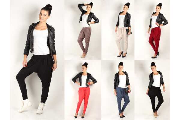 Damen Aladinhose Pumphose, Gr. S/M;
