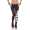 Damen Sport Leggings Baumwolle Stretch Slim Fit Made in EU Pflaume XL/42