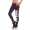 Damen Sport Leggings Baumwolle Stretch Slim Fit Made in EU Pflaume XL/42