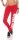 Damen Leggings WORK OUT Sporthose Baumwolle; Rot M/38