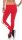 Damen Leggings WORK OUT Sporthose Baumwolle; Rot M/38