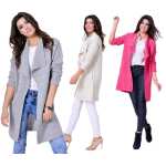 Damen Strickjacke Sweats Poncho Umhang Cardigan Jacke;