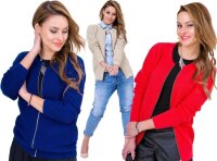 Damen Blazer Strickjacke Jacke;