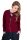 Damen Blazer Strickjacke Jacke; Bordo/XS/S 34/38