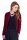 Damen Blazer Strickjacke Jacke; Bordo/XS/S 34/38