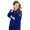 Damen Blazer Strickjacke Jacke; Dunkelblau/XS/S 34/38