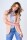Damen Blazer Strickjacke Jacke; Nude/S/M 36/38