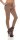 Damen Jeggings Hüfthose  Dunkelbeige M/38