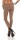 Damen Jeggings Hüfthose  Dunkelbeige M/38