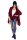 Damen Strick-Jacke Umhang Cardigan Asymmetrisch;