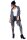 Damen Strick-Jacke Umhang Cardigan Asymmetrisch;