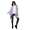 Damen Strick-Jacke Umhang Cardigan Asymmetrisch;