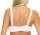 Damen Bra Bügelloser BH aus Spitze mit Schleife weicher BH; Weiß 100 D