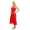 Damen langes Negligé Nachtwäsche Nachtkleid Dessous Satin; S M L XL 2XL