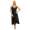 Damen langes Negligé Nachtwäsche Nachtkleid Dessous Satin; S M L XL 2XL