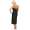 Damen langes Negligé Nachtwäsche Nachtkleid Dessous Satin; S M L XL 2XL