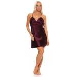 Damen kurzes Negligé Nachtwäsche Nachtkleid...