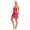 Damen kurzes Negligé Nachtwäsche Nachtkleid Dessous Satin;