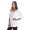 Damen Pullover langarm Bluse mit Schriftzug, Ecru/S/M