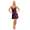 Damen kurzes Satin Negligé Nachtkleid Reizwäsche mit Spitze; S M L XL 2XL